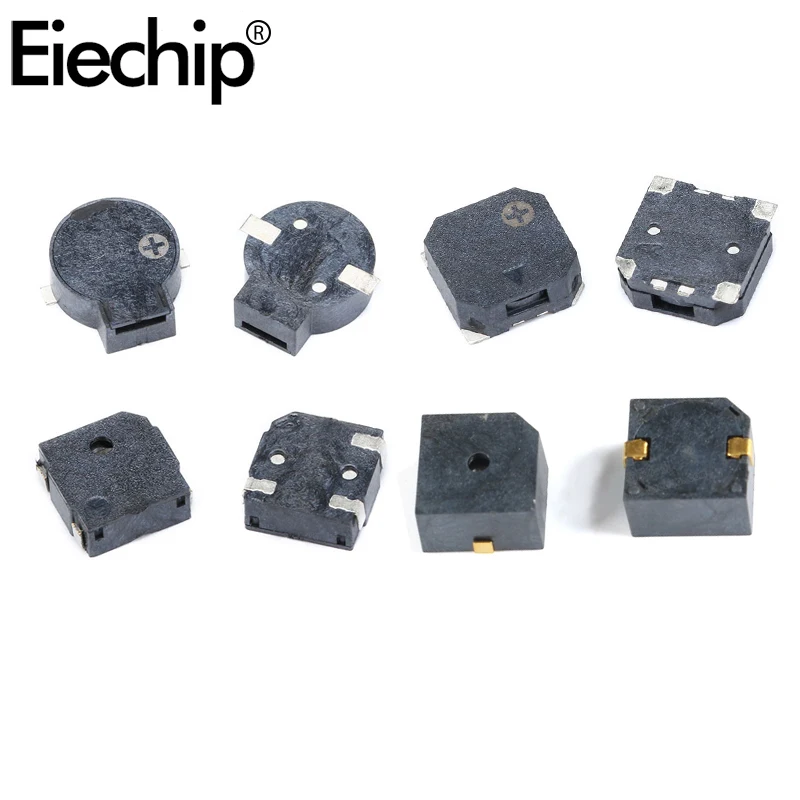 5 шт. SMD зуммер 5020 7525 8530 9650 3 в 6 В магнитный мини-Активный Пассивный