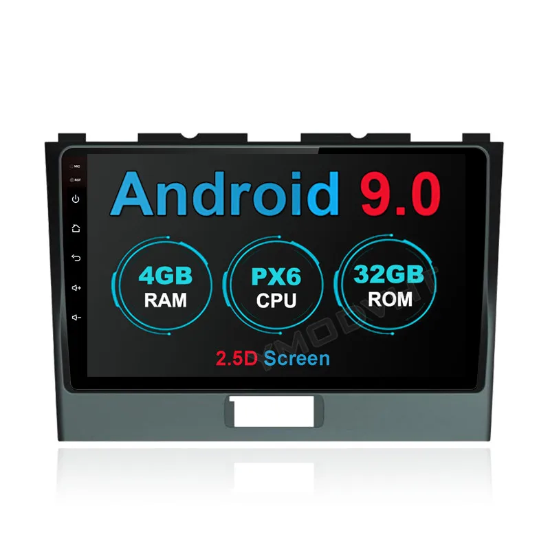 YMODVHT 2.5D 9 дюймов 4 Гб + 64 ГБ Android 0 автомобильный DVD радиоприемник для Suzuki Wagon R 2010 to 2016