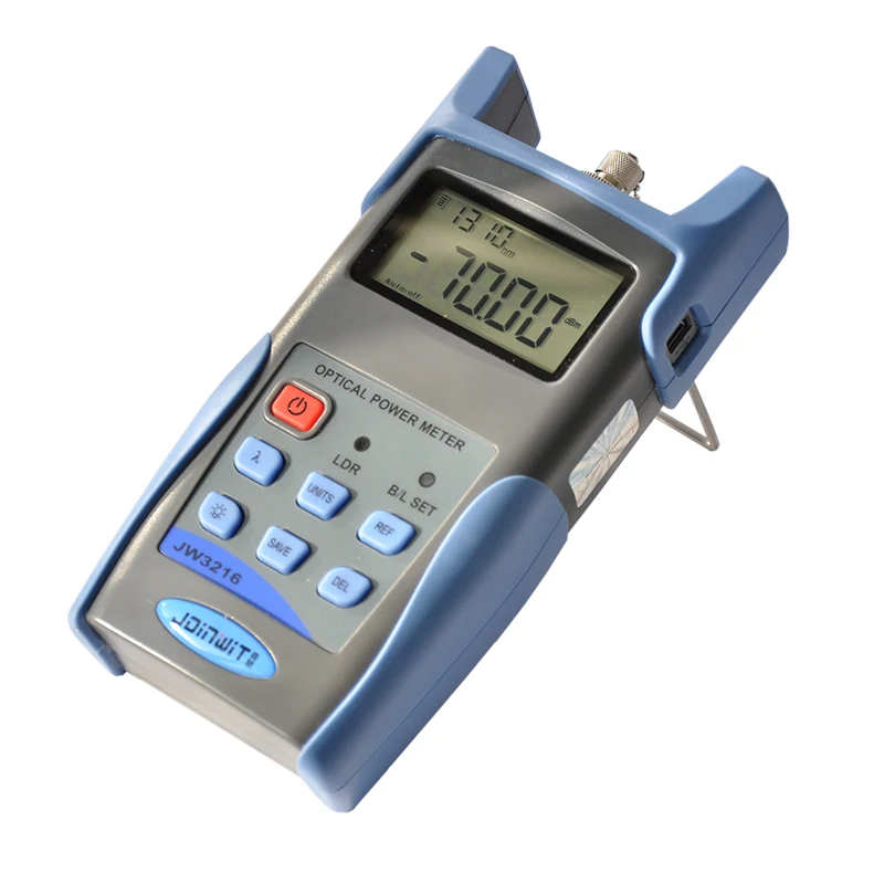 

JW3216 USB Port Data Storage JW3216A -70+6dBm Handheld Fiber Optical Power Meter