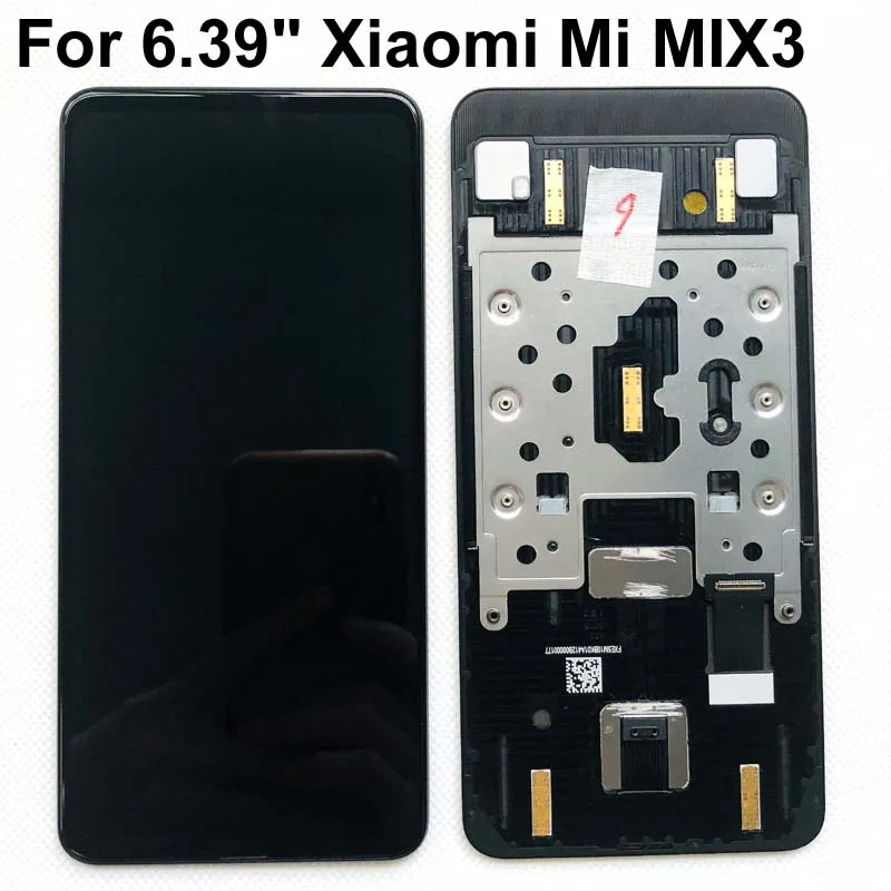 6 39 &quotAmoled для Xiaomi Mi MIX3 Оригинальный ЖК дисплей + сенсорный экран дигитайзер