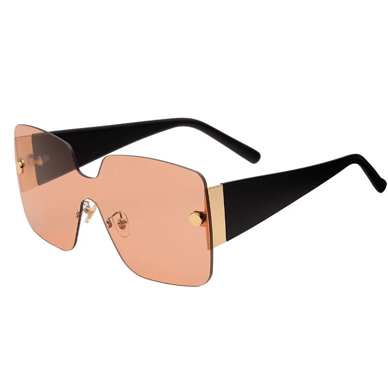 

2021 Big Frame Square Sunglasses Fashion Trend All-match Women's Sunglasses Cross-border Hot Sale Sunglasses