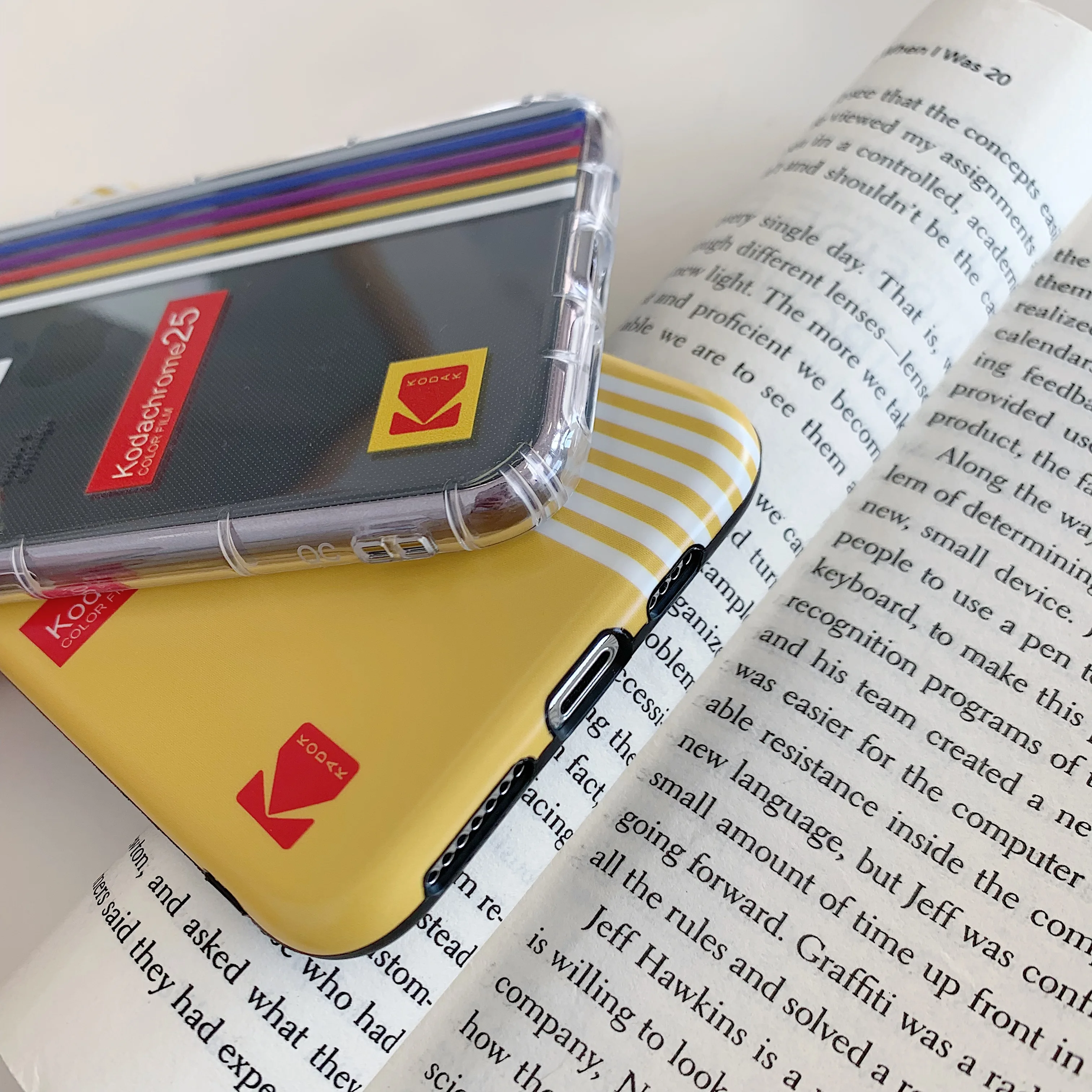 Классический чехол для телефона Kodak с полым логотипом мягкий прозрачный
