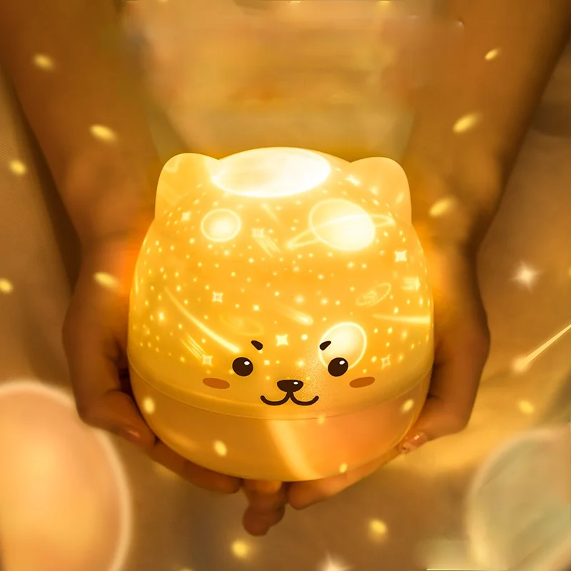

Star Projector Light Colorful Music LED Night Lights For Kids Gift USB Charging/Rotatable/Sing Project Lamp Bedroom Party