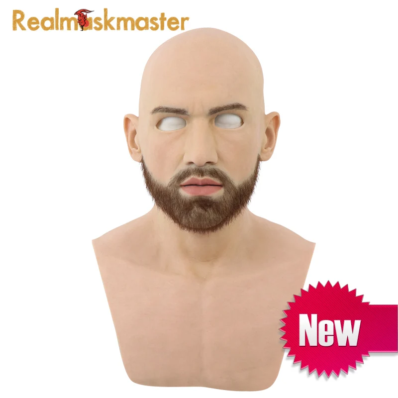 Realmaskmaster Силиконовые взрослые полный лицо маски предметы для вечеринок Фетиш Искусственная поддельная кожа Хэллоуин мужской латекс реалистичный