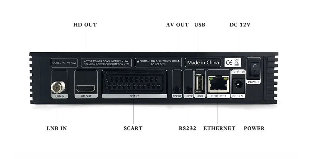 GTMEDIA DVB S2 V8 Nova HD 1080p H.265 спутниковый ТВ приемник Поддержка YouTube CCCAM DVB S2 V8 приемник+ бесплатно 1 год Европа CCCAM