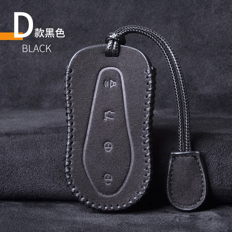 Кожаный автомобильный чехол с полным покрытием ключа дистанционного управления