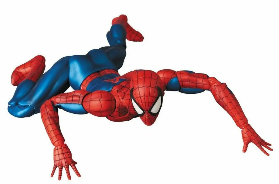 Marvel Человек-паук Mafex 075 Удивительный комиксов подвижные суставы фигурка модель