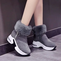 winter women warm sneakers platform snow boots 2022 ankle boots female causal shoes ankle boots for women lace up ladies boots
