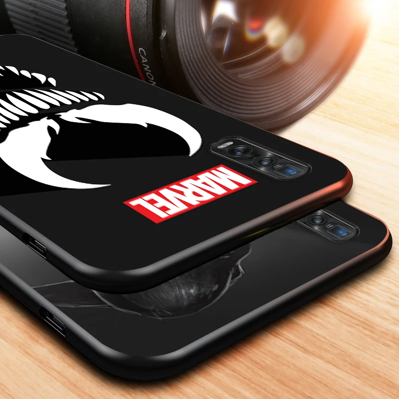 

Marvel venom venom for OPPO Find X2 X3 A94 A93 A73 A72 A53 A12E A1K A12 AX7 A5 2018 2020 LITE PRO NEO Black Phone Case