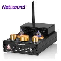 nobsound hifi ge5654 vacuum tube amplifier stereo bluetooth 5 0 receiver amp mm phono power amp for turntables aptx hd 160w160w