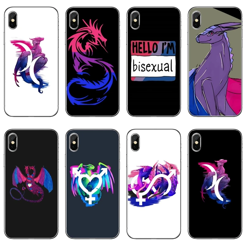 Бисексуальный Bi Pride Dragon ЛГБТ силиконовый чехол для телефона Xiaomi Redmi S2 7 7A K20 6 6A 5A 4A 4X