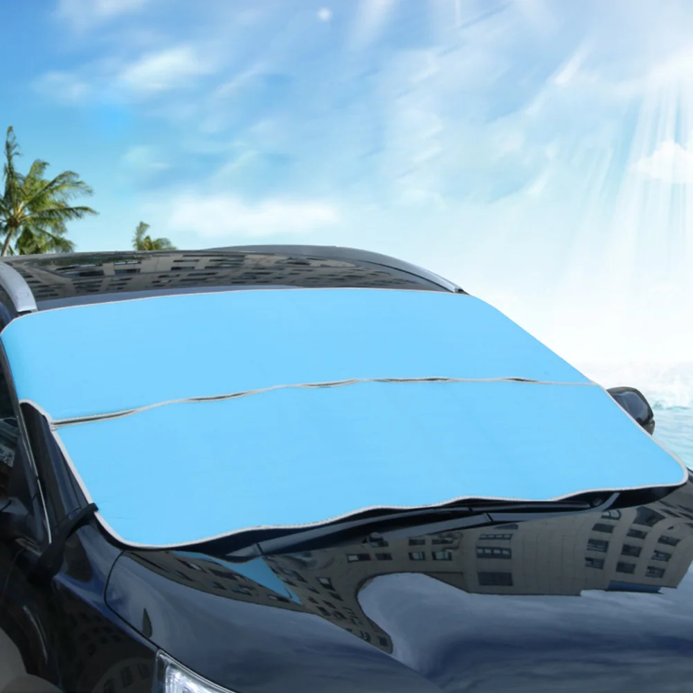 

Dustproof Windshield Cover UV Proof Snow Shield Anti Freeze Styling Car Accessories Universal Multifunctional Foldable Portable