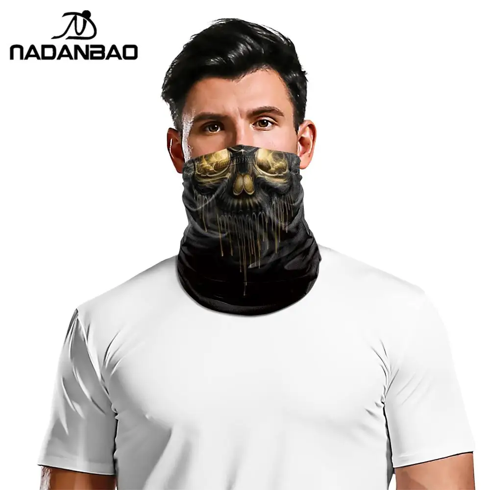 

Nadanbao Polyester Scarves Face Bandana Sports Bandana Outdoor Head Scarf Buff Breathable Washable