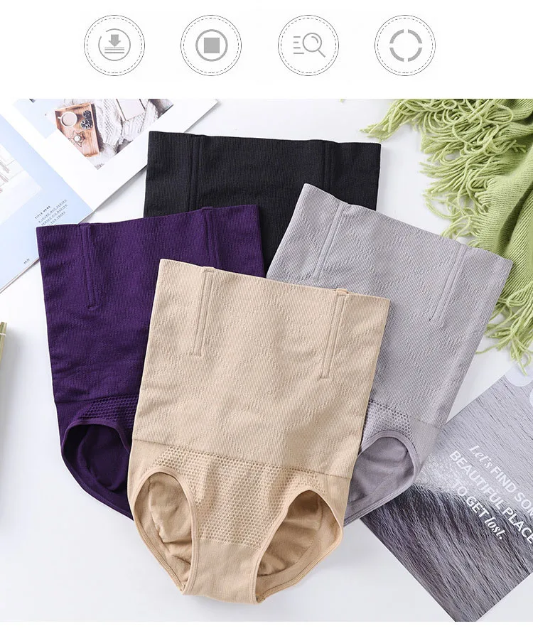 Женские стройнящие трусики для живота брифы волшебное Корректирующее белье