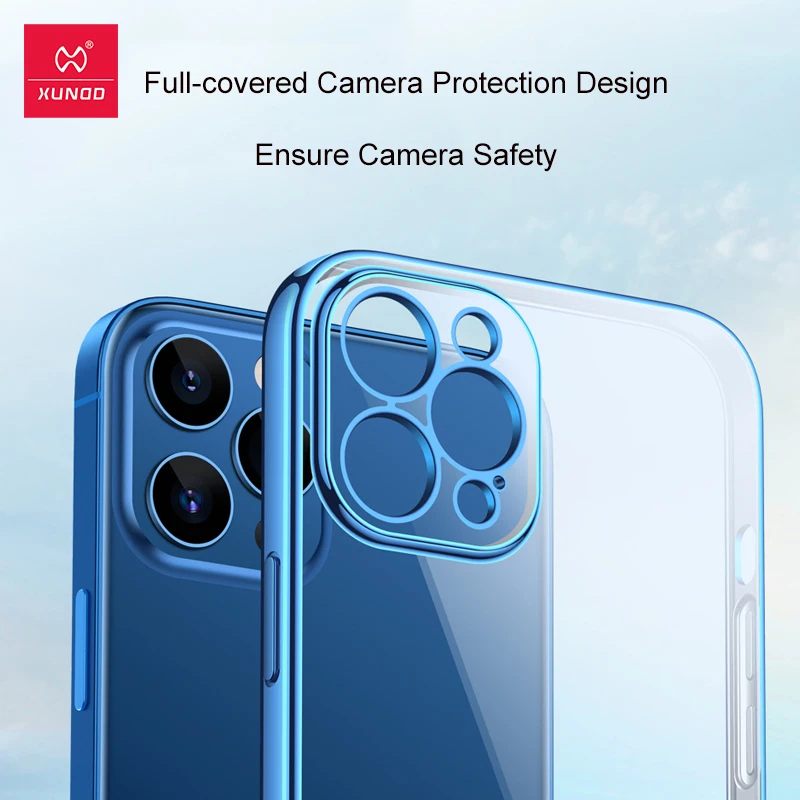 Чехол для iPhone 12/12 Pro 6 1 Xundd противоударный мягкий задний корпус подушка