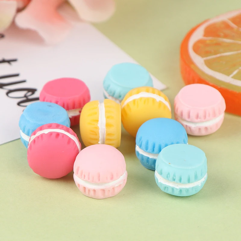 5 шт. подвески из глины DIY макарун наполнитель грязи дополнение для прозрачной