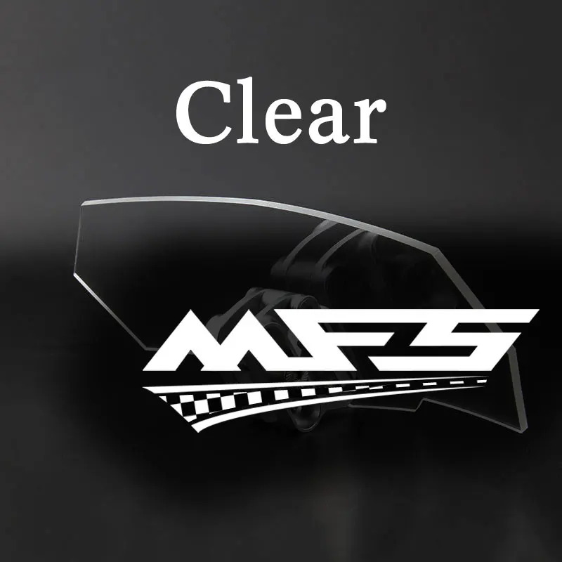 Ветровое стекло MFS для мотоцикла Универсальная регулируемая циркуляция воздуха