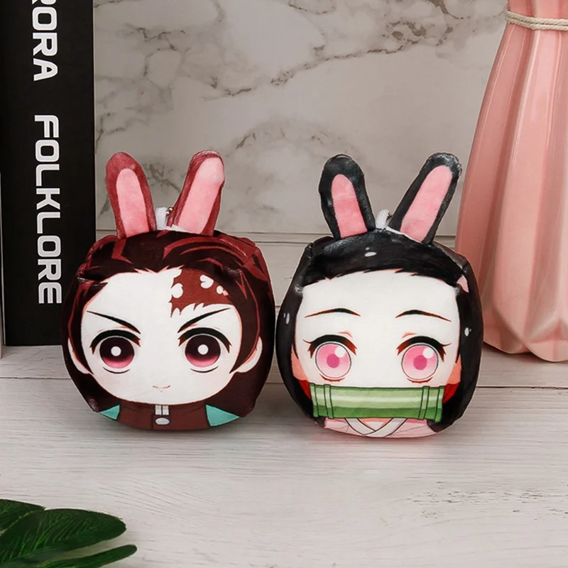 Аниме Demon Slayer: Kimetsu no Yaiba Kamado Nezuko Косплей акриловый брелок Шарм телефон кулон брелок Рождественский подарок новинка