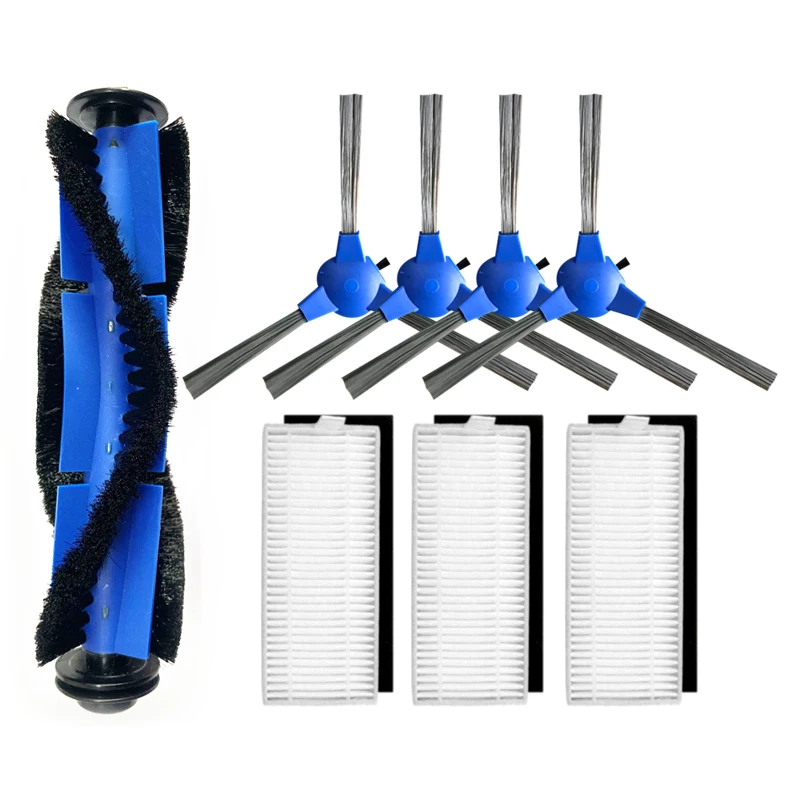 

Replacement for Dser RoboGeek 20T / 21T / 22T / 23T Robotic Vacuum Main Roller Side Brush Pre-Filter Strainer Spare Parts