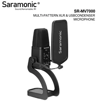 saramonic sr mv7000 xlr usb condenser microphone for computersmost usb c devicesxlr preamps and audio mixers