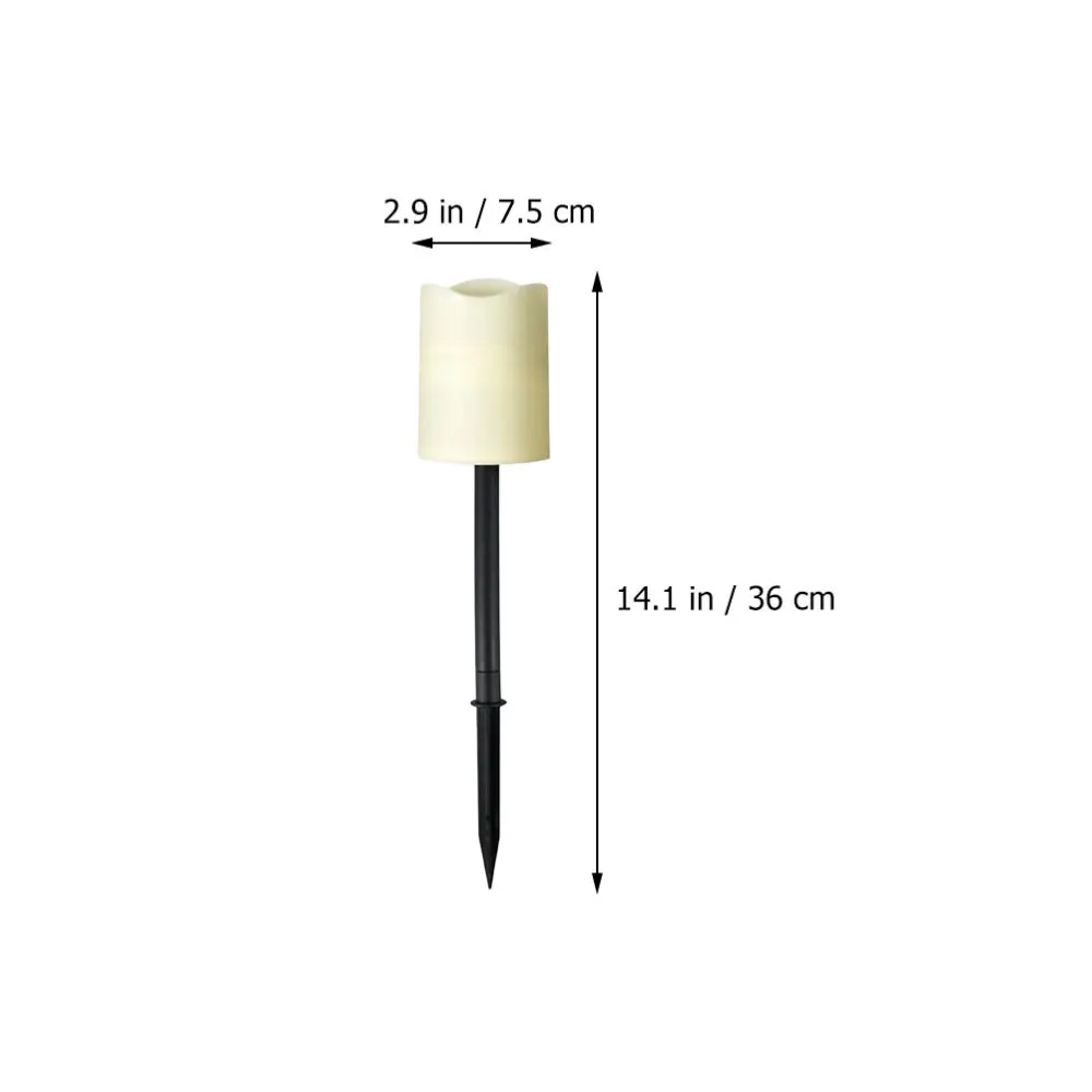 

1Pc Adorable Shape Lawn Light Solar Courtyard Light Landscape Light Decoration