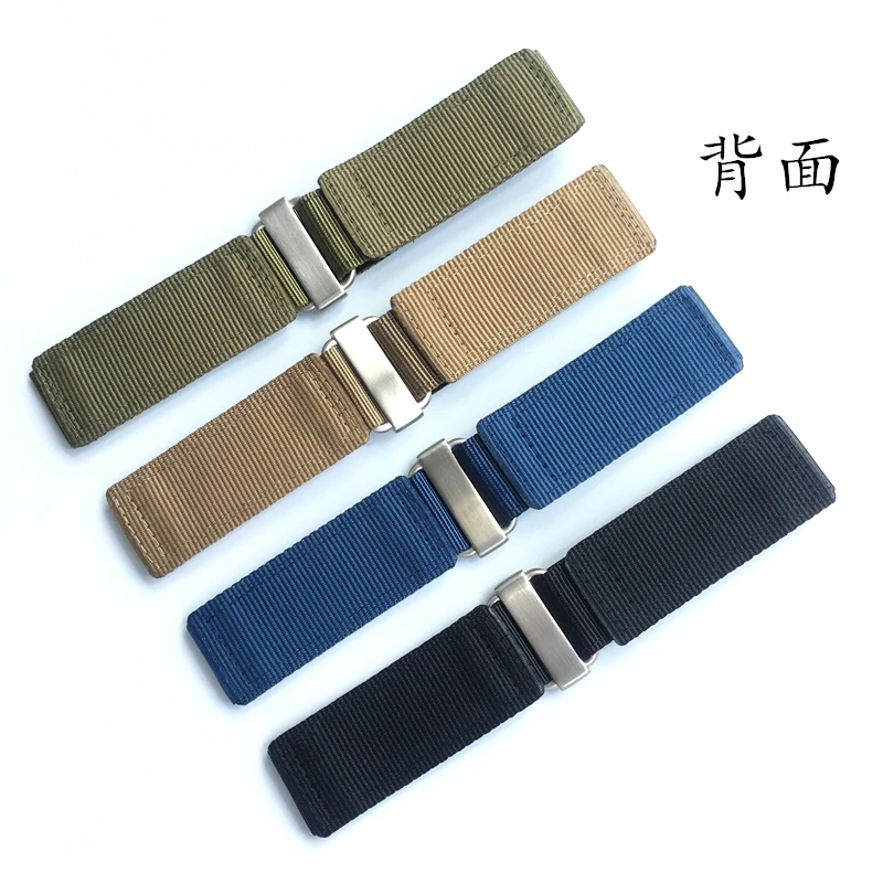 High quality NATO nylon sports strap is suitable for Tudor Rolex Seiko 22mm 24mm high quality Buckle Black Green Khaki blue