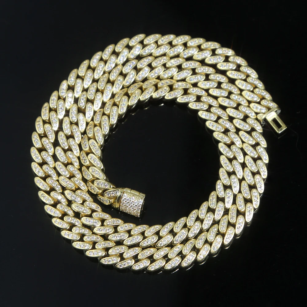 

New 6.5mm Punk Miami Cuban Choker Necklace for Hip Hop Big Thick Chunky Chain Fashion statement Pendant Necklace Women Jewelry