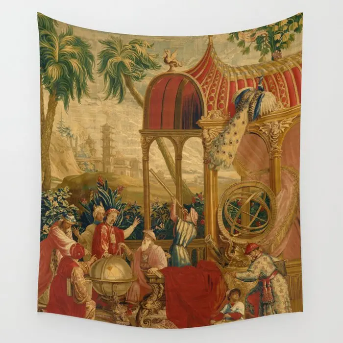 Пекинская обсерватория китайская Гобеленовая настенная подвесная комнатная