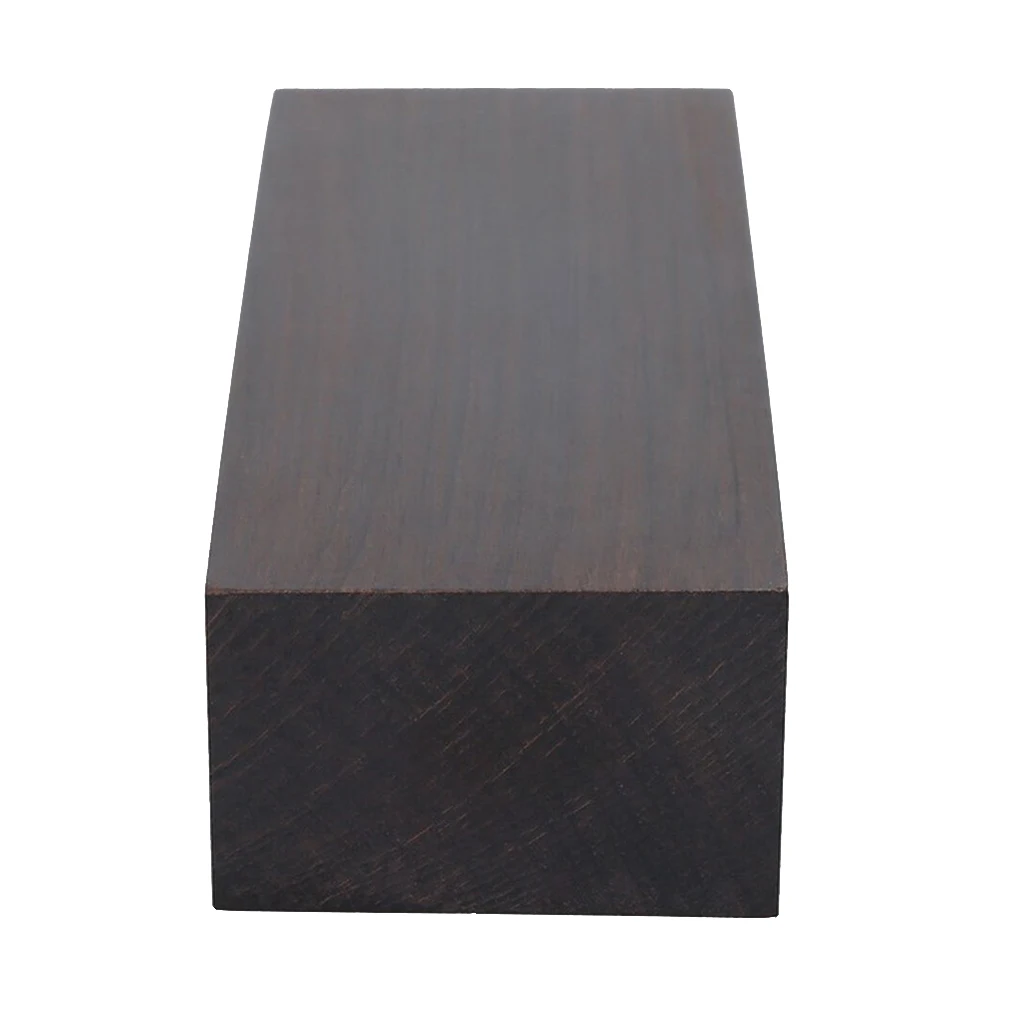 Африканский эбонитовый нож ручка блок Ремесло Хобби Blackwood DIY инструмент деревянная ручка