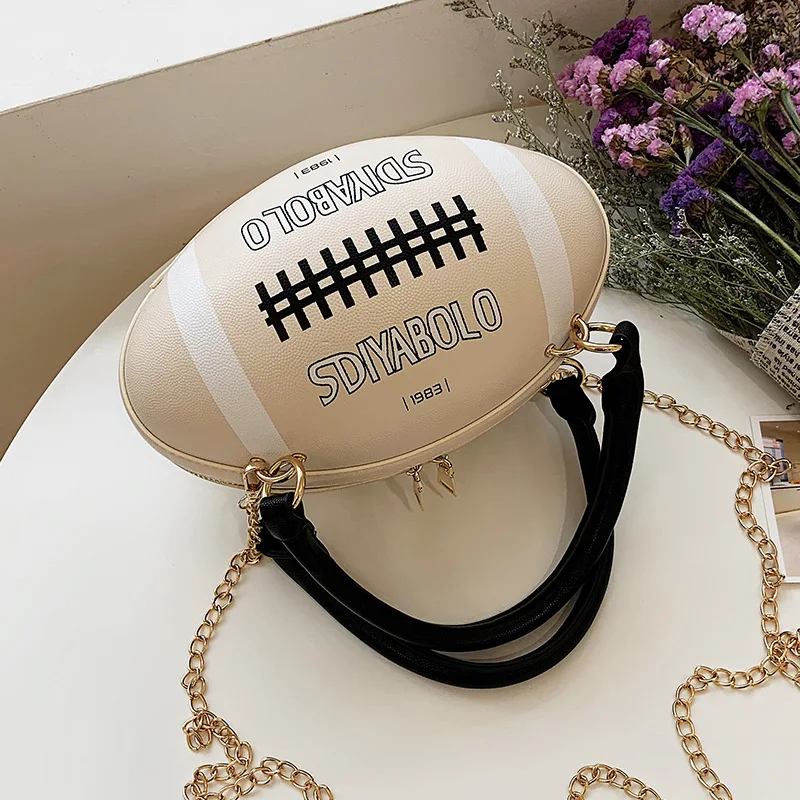

Wriufred Personalized baseball bag female summer 2021 new trendy fashion portable small handbag chain messenger bag