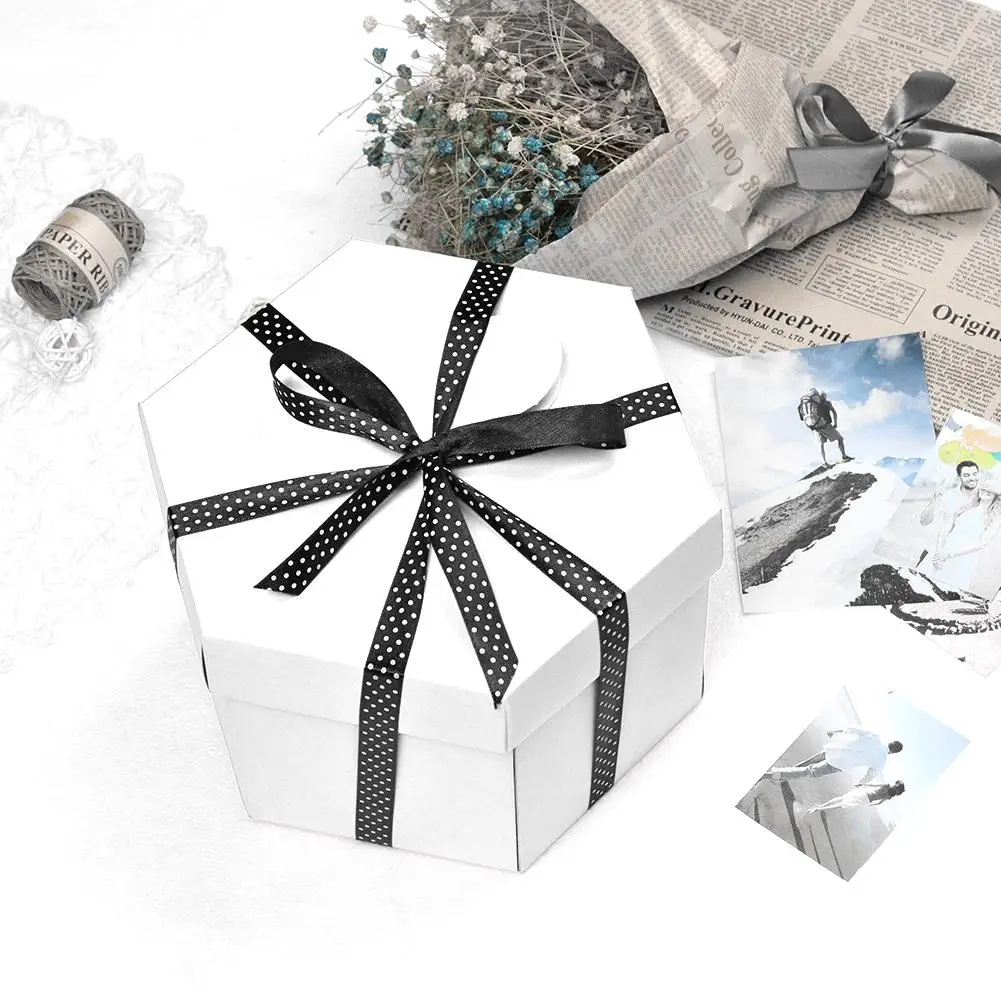 Прекрасный сюрприз Взрывная коробка для пар любовь память Сделай Сам