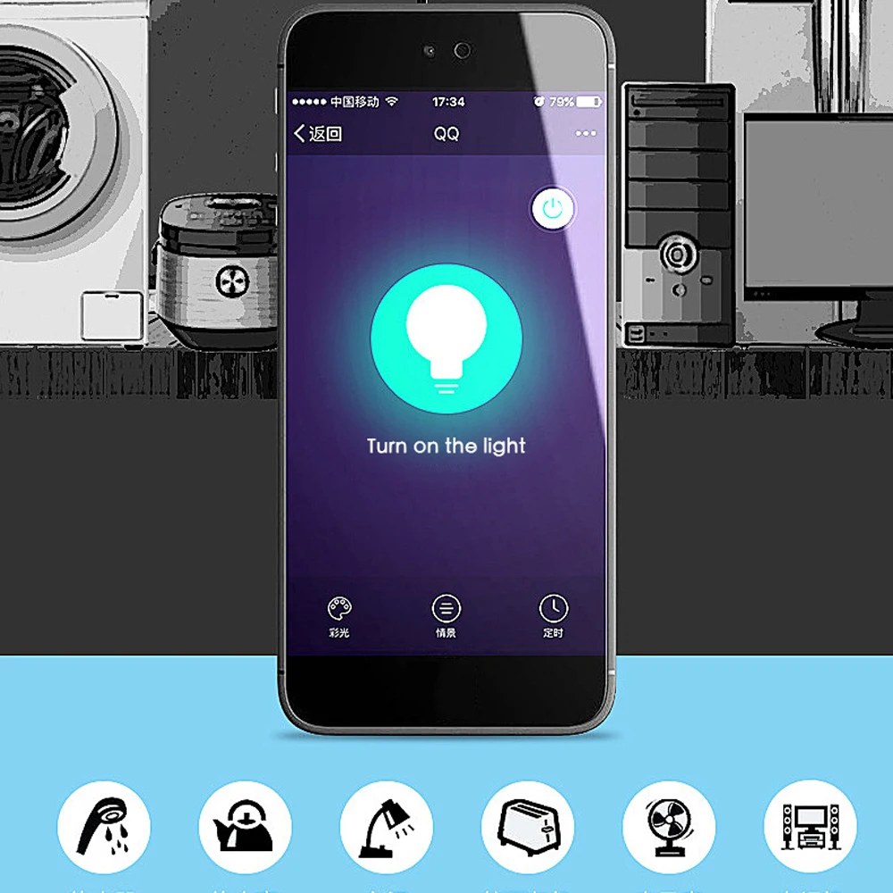 Главная интеллигентая (ый) WI FI Plug приложение Дистанционное Управление гнездо