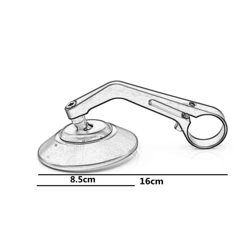 Мотоциклетные зеркала заднего вида CNC алюминиевое вспомогательное зеркало