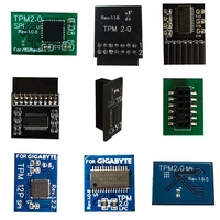 1pc tpm 2 0 encryption security module board remote card supports multi brand motherboard 12 14 18 20 1pin pin free shipping
