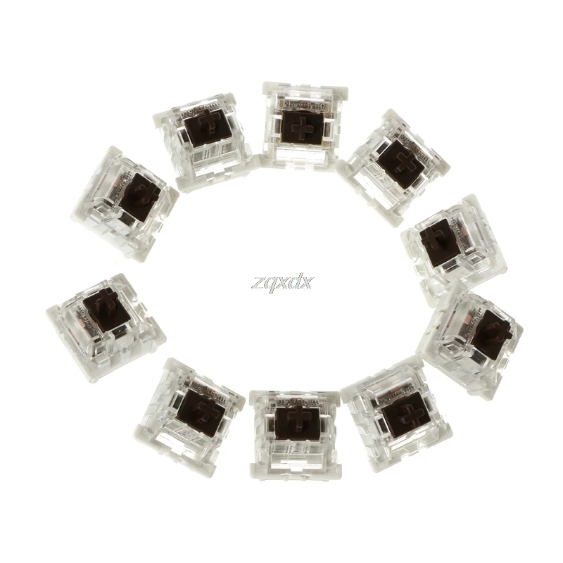 10Pcs 3 Pin Mechanical Keyboard Switch Blue Replacement For Gateron Cherry MX JUL09 Drop ship | Компьютеры и офис