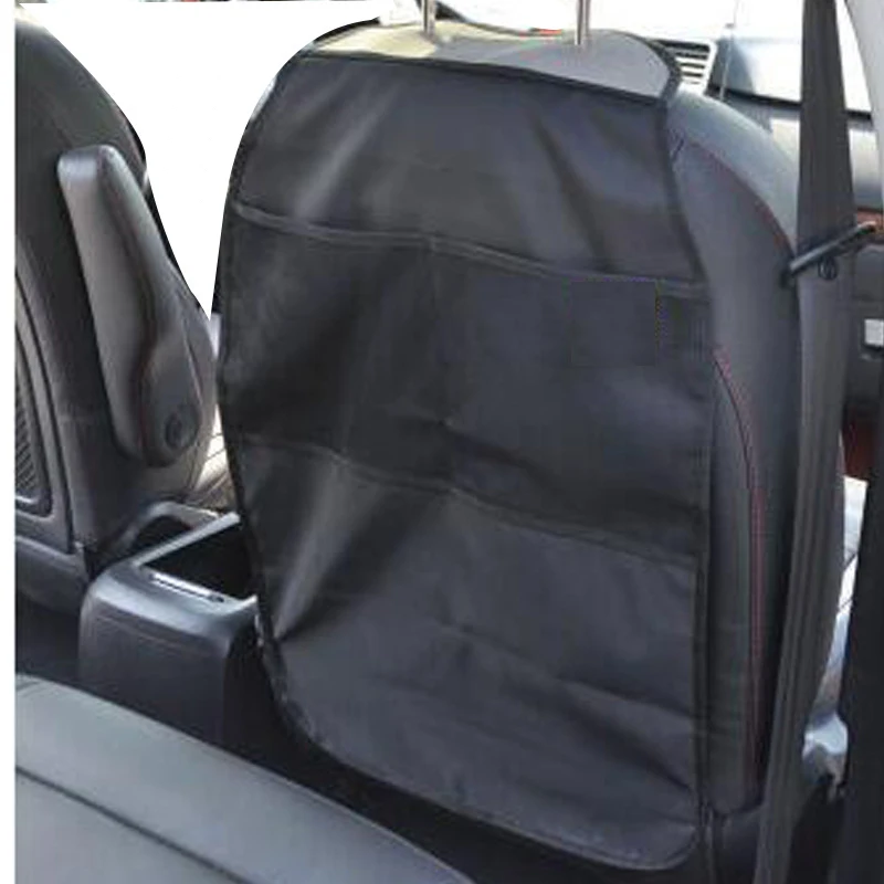 

Child safety seat anti kick pad automobile seat back anti kick pad anti wear sleeve double fixed single-layer anti kick pad