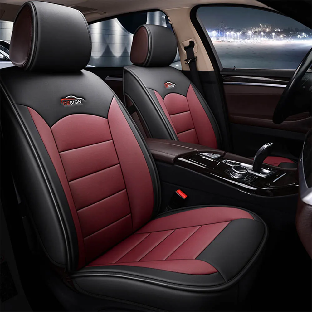 

Universal US 5-Seat Car SUV Leather Seat Cover Cushion Set for Nissan Altima Almera Kicks Maxima Murano for Toyota Rush C-HR