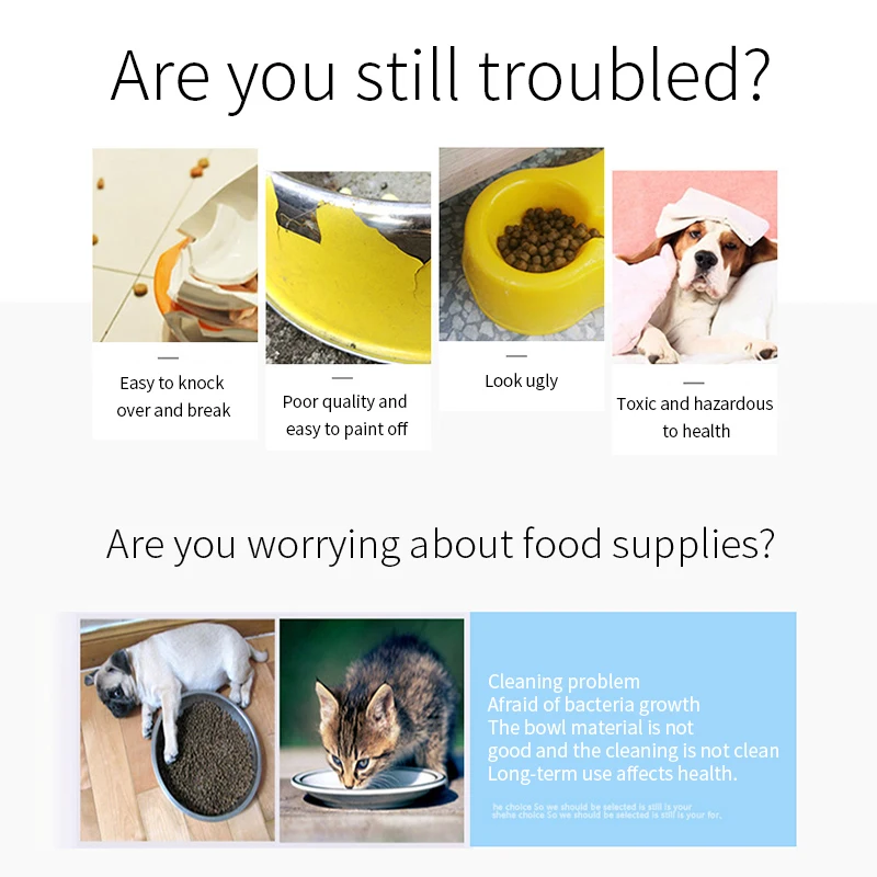 Миска для собак складная Экологически чистая силиконовая миска питомцев кошек и