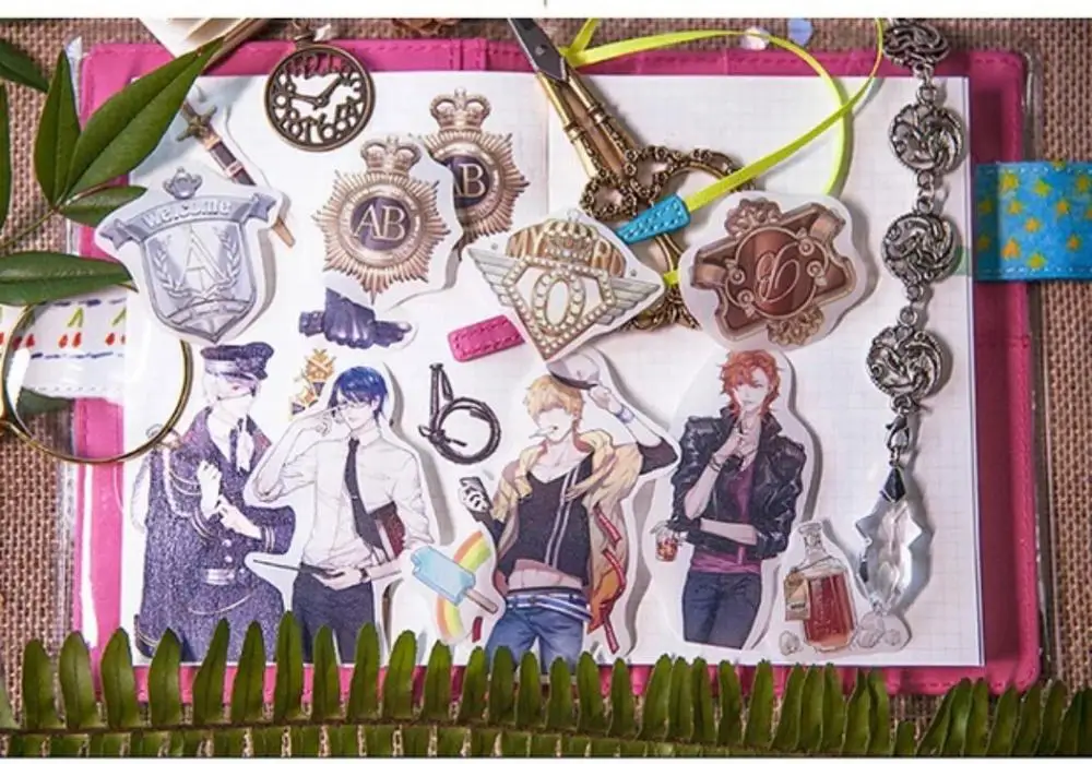 

Маскировочная лента Cool Boy Washi для ежедневника, клейкая лента, DIY Скрапбукинг наклейки из бумаги васи