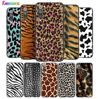 sexy cute animal stripes for xiaomi mi 8 9 10 11 10i 11i 10 10pro 11pro cc9 a3 9t 10t lite pro se ultra 5g black phone case