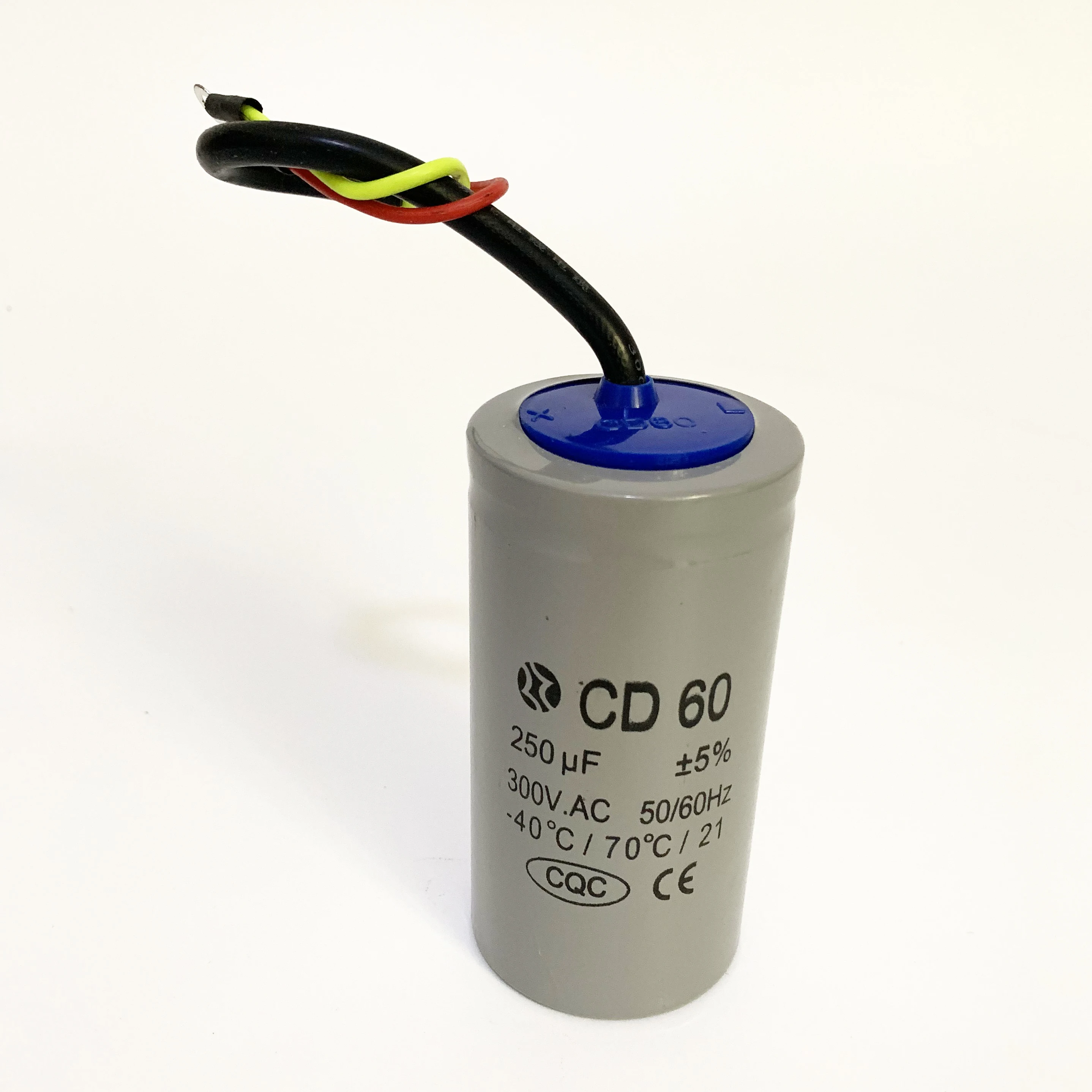 Конденсатор Кигер CD60 250 мкФ 300V.AC 50/60 Гц 40/70 температура/21|Аксессуары для