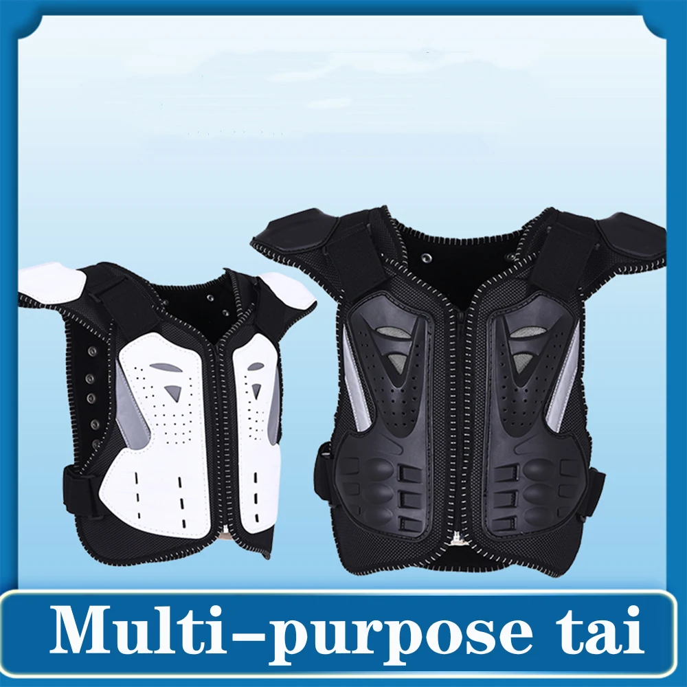 

4-15 Years Kids Body Chest Spine Protector Protective Guard Vest Motorcycle Jacket Child Armor Gear Motocross Dirt Bike Skating