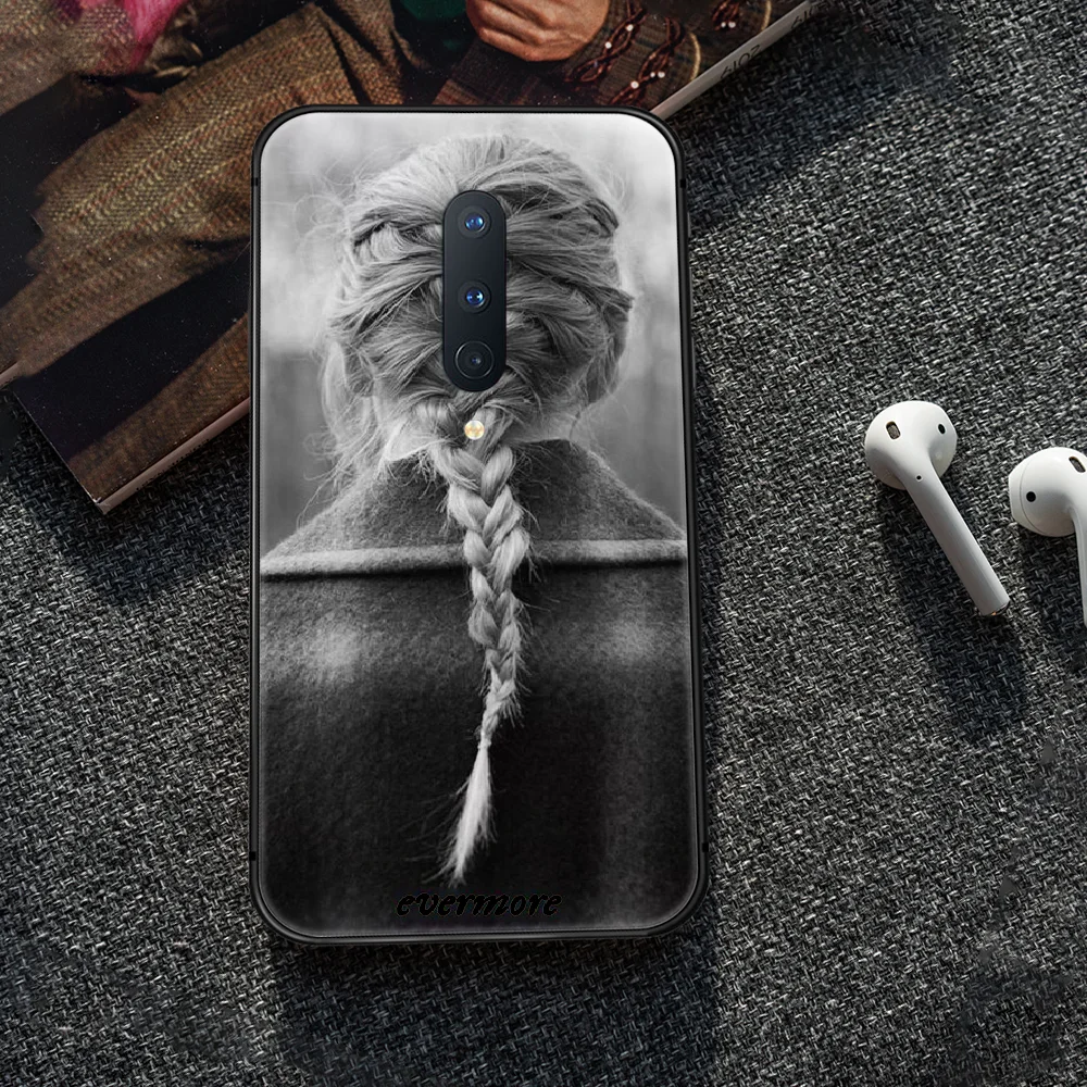 

Taylor Alison Swift Phone Case Cover Hull For 1+ Oneplus 5T 6 6T 7 7T 8 8T Pro black Waterproof Silicone Shell Trend Cell 3D