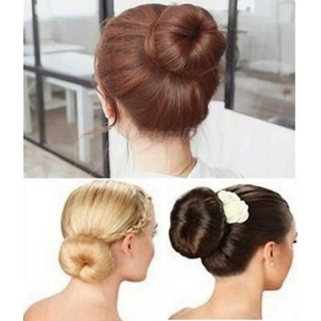 

Magic Roll Tool Hair Ring DIY Hair Foam Ring Shaper Snap Lock Twist hair accessories for women