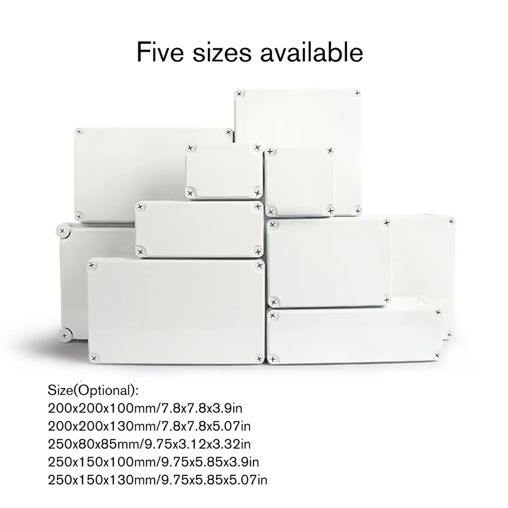 Корпус электронного проекта инструмент чехол Водонепроницаемый Пластик