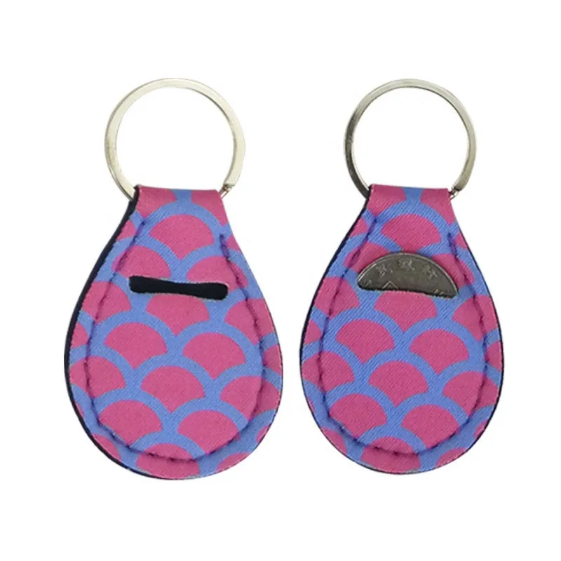 12 шт. держатель для монет брелок из неопрена с рисунком единорога в виде ладони