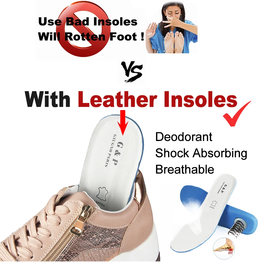 Кроссовки на платформе Женская обувь Повседневная высокого качества Легкие