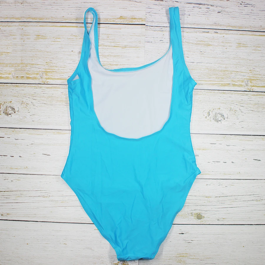 Женский слитный купальник с открытой спиной черный и белый цвета|Комбинезоны| |