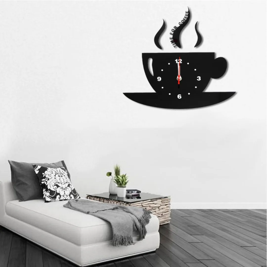 Зеркальные настенные часы 3D сделай сам домашний декор креативный современный