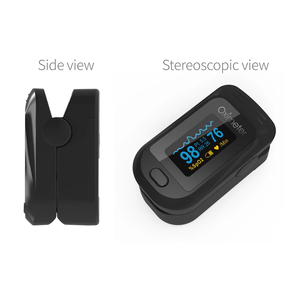 New Medical Household Digital Finger Pulse Oximeter Portable SPO2 PR Heart Rate Blood Oxygen Saturation Monitor health care tool